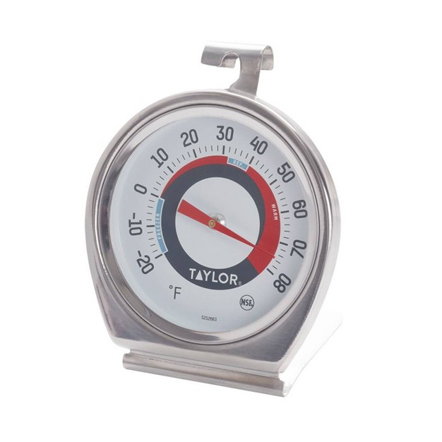 Taylor Refrigerator And Freezer Analog Dial Thermometer