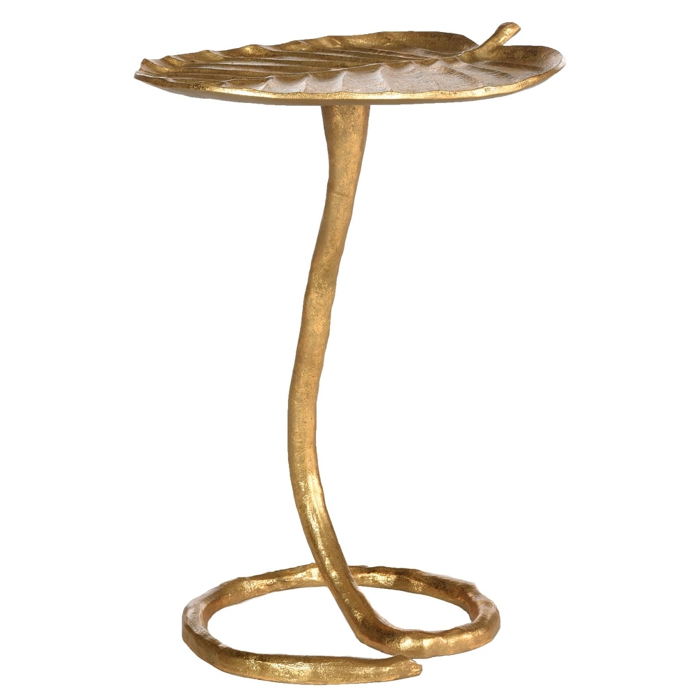 SAFAVIEH Mina Gold Side Table   15\