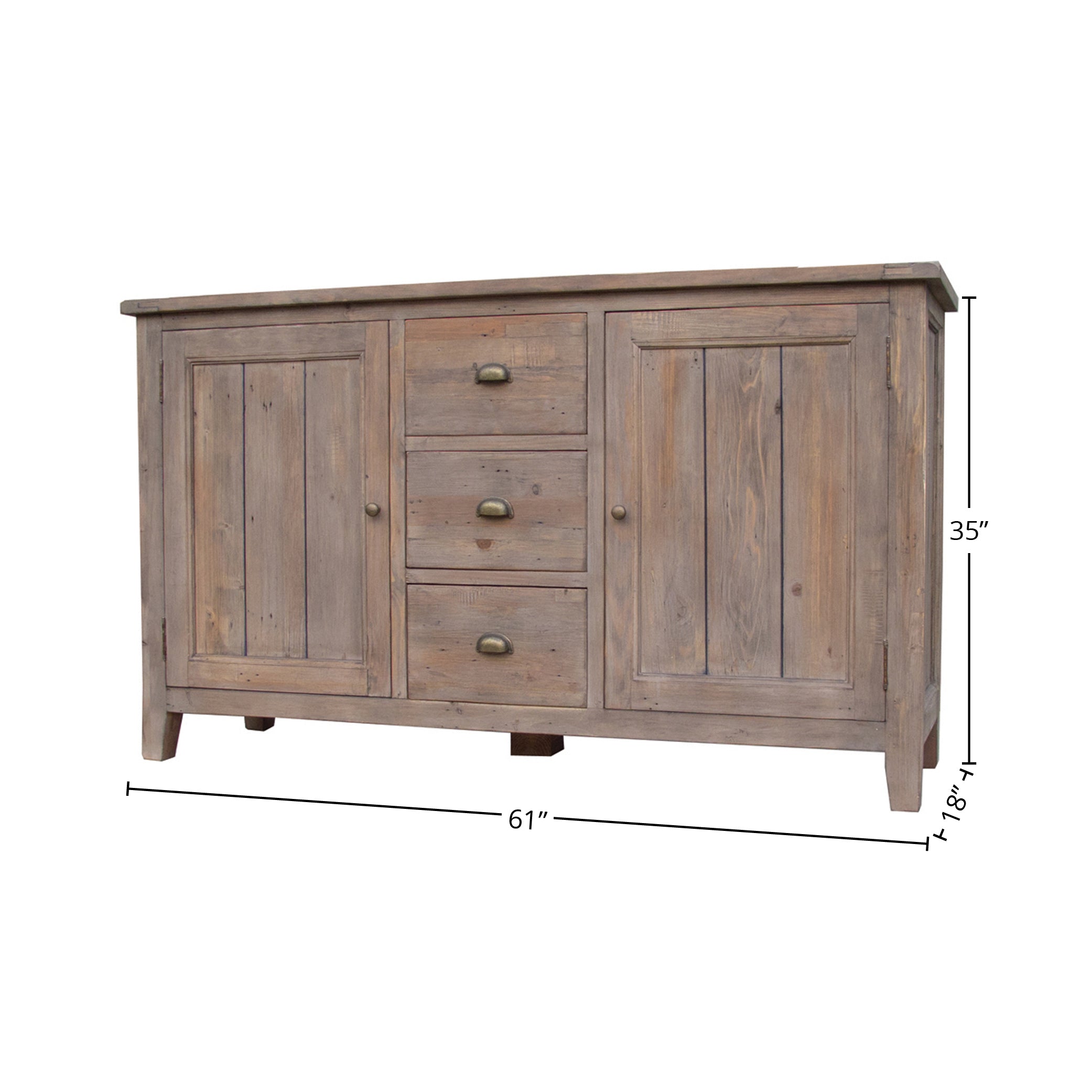 Irish Coast Large Sideboard - Sundried