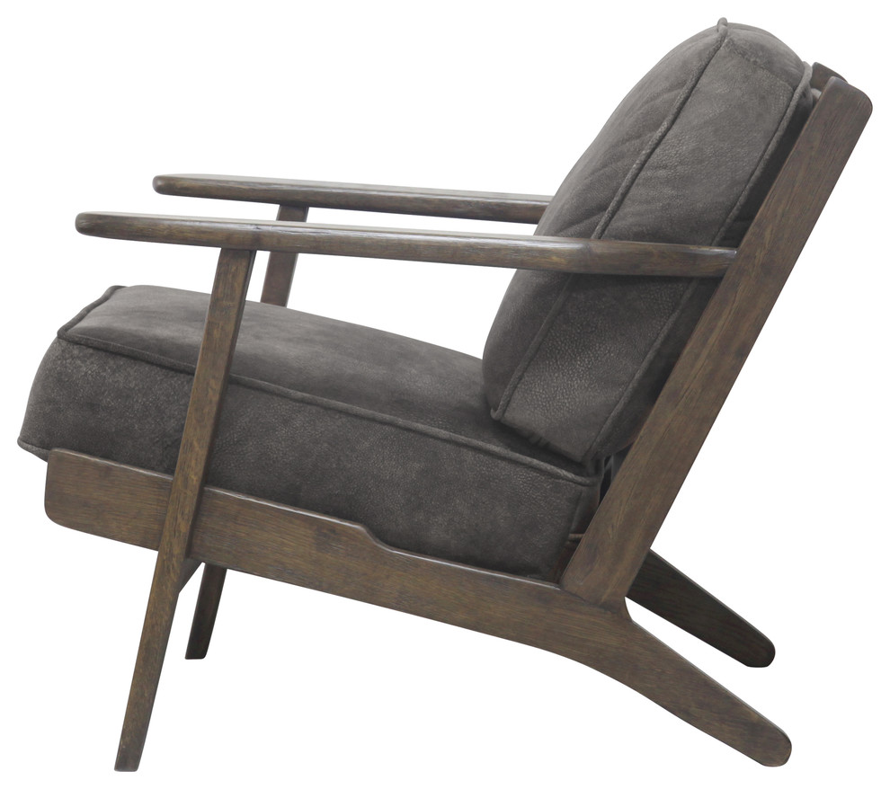 Albert Accent Arm Chair   Midcentury   Armchairs And Accent Chairs   by New Pacific Direct Inc.  Houzz