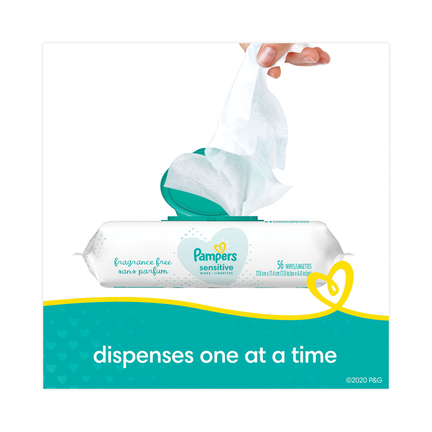 Sensitive Baby Wipes by Pampersandreg; PGC87076