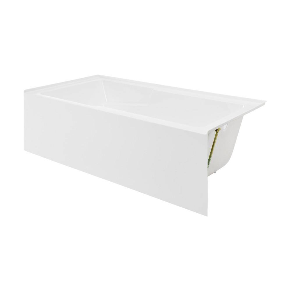 Swiss Madison Voltaire Right-Hand Drain Rectangular Alcove Bathtub SM-AB555