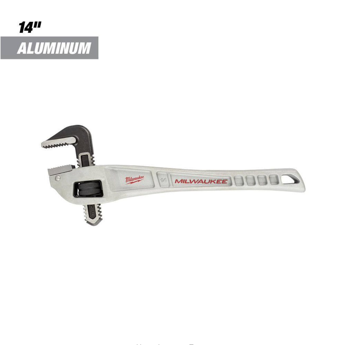 Milwaukee 14 in. Aluminum Offset Pipe Wrench with 3-1/2 in. Quick Adjust Copper Tubing Cutter (2-PC)