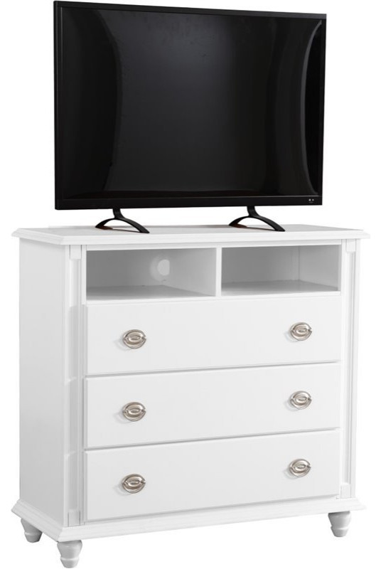 Cypress Media Chest   Traditional   Entertainment Centers And Tv Stands   by Homesquare  Houzz