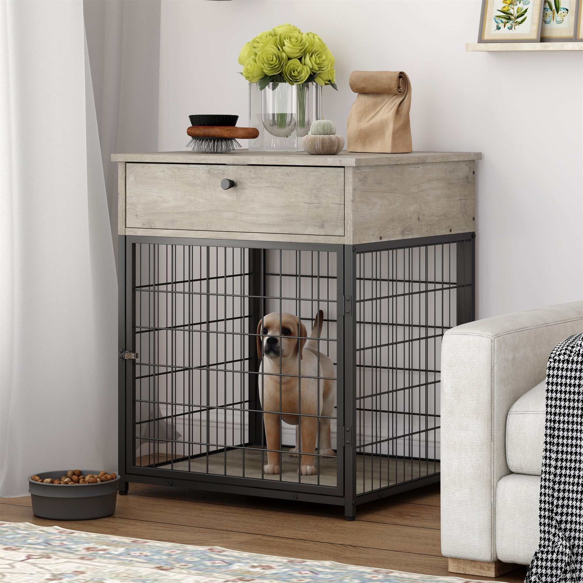 JHX Furniture Dog Crates for small dogs