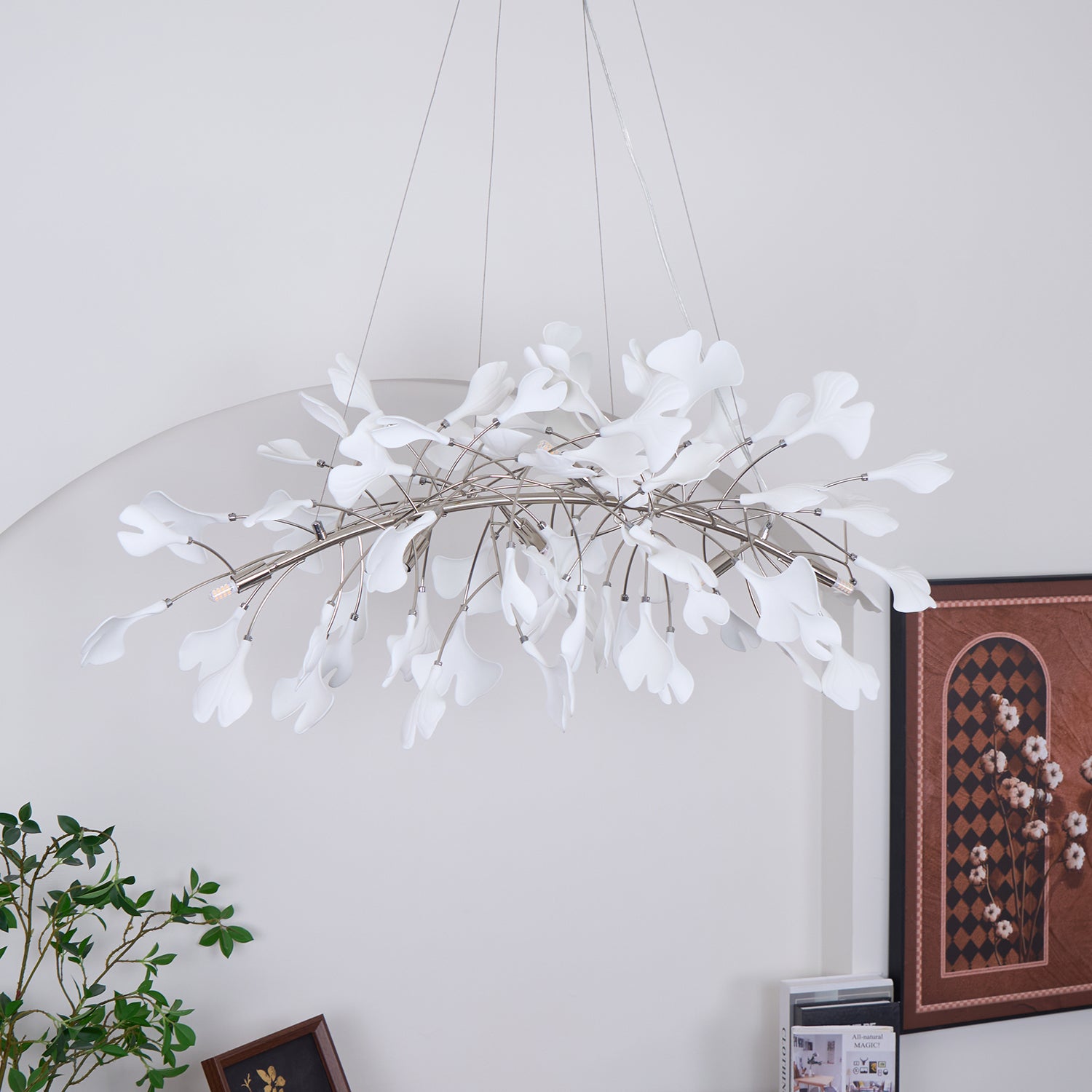 Gingko Chandelier N