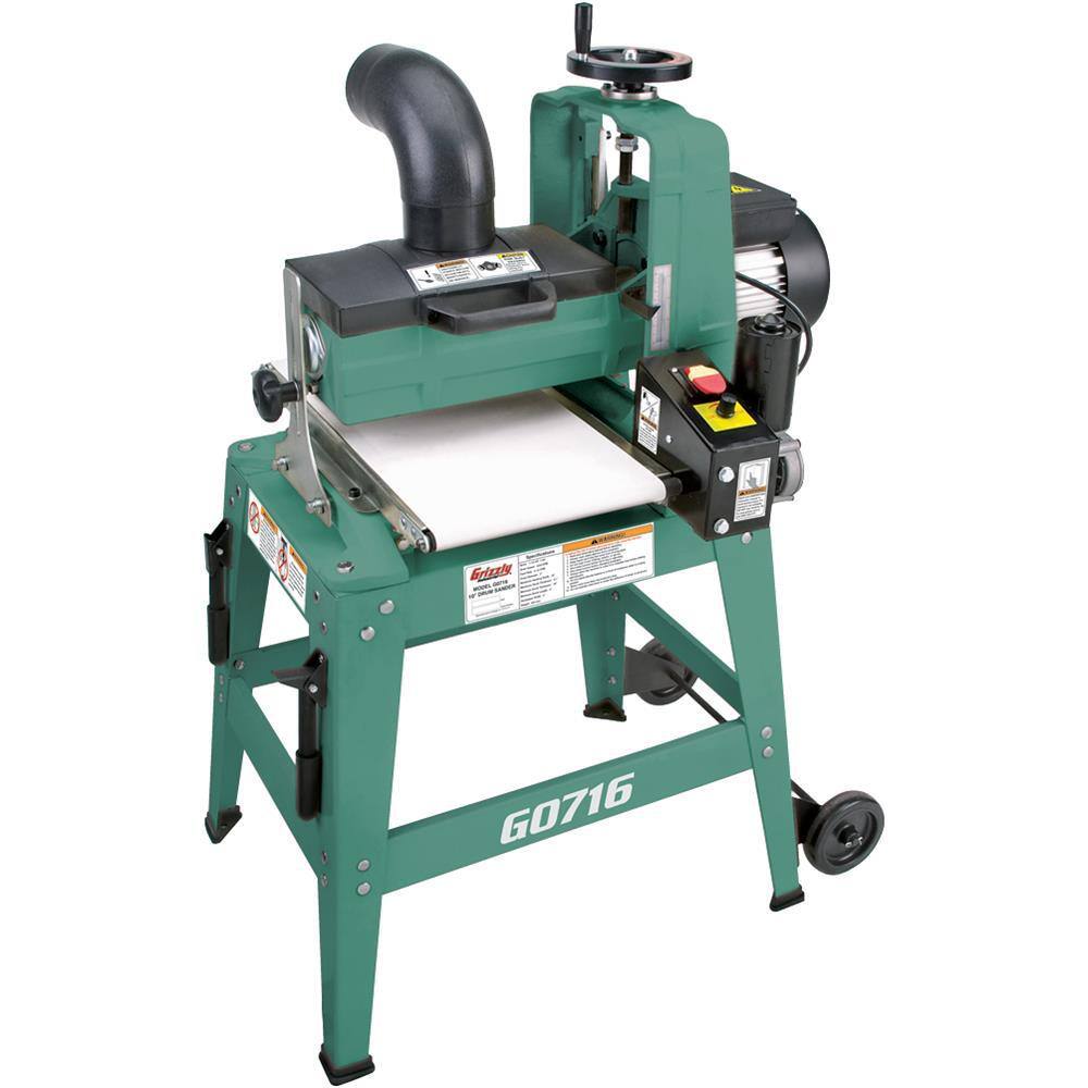 🎉Limited Time Offer🎉Grizzly Industrial 10 in. 1 HP Drum Sander G0716