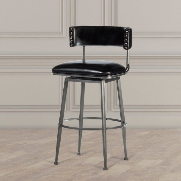 Kinsella Commercial Grade Swivel Stool， Charcoal