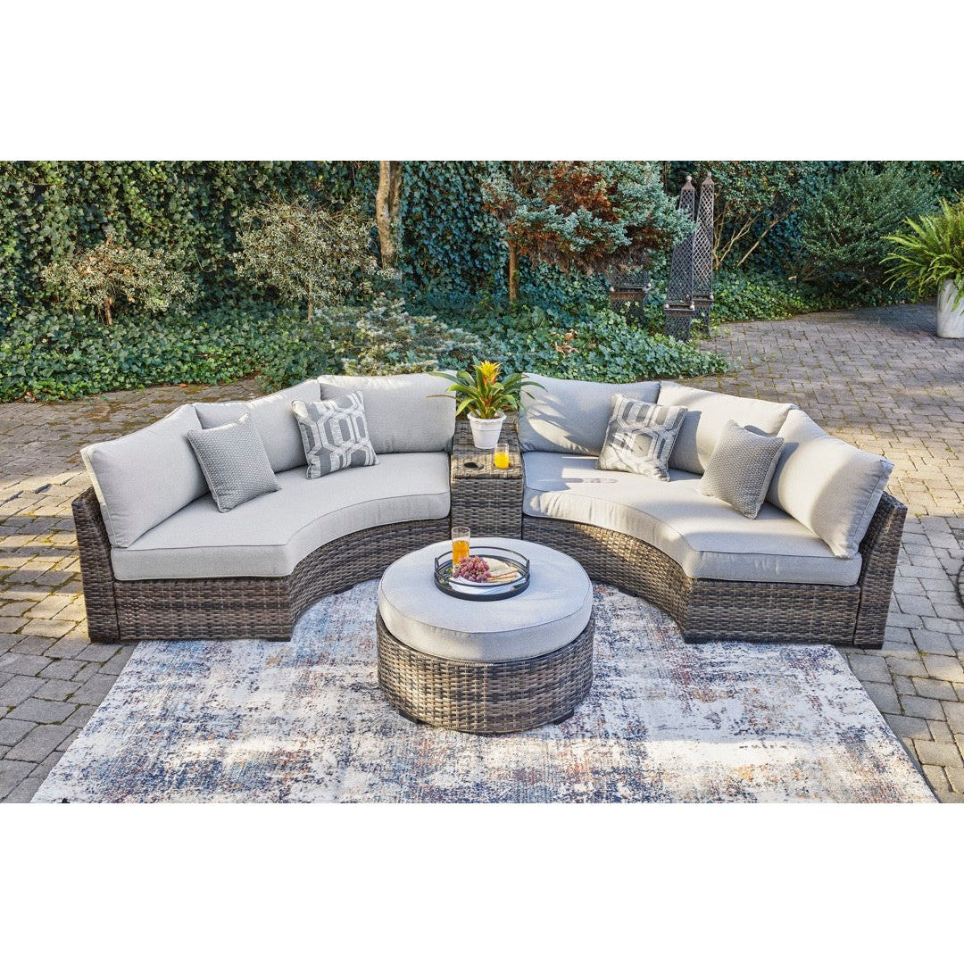 Montauk Curve Outdoor 32 Ottoman