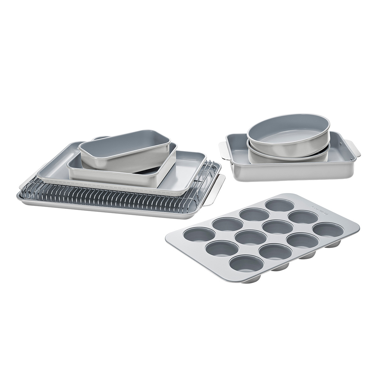 Caraway Home NonToxic NonStick 11Piece Bakeware Set