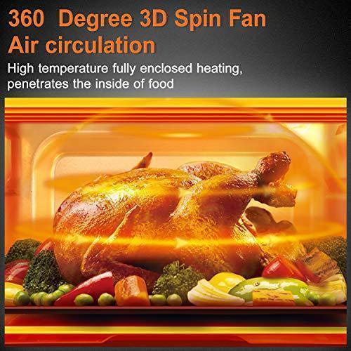 10-in-1 Air Fryer Oven, 20 Quart Airfryer Toaster Oven Combo, 1800W Large Air Fryers, Convection Toaster Oven with Rotisserie Dehydrator, ETL Certified