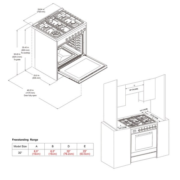 30-inch 5.0-cu. ft Slide-in Stainless Steel Single Oven Gas Range with 5 Sealed Burner Cooktop