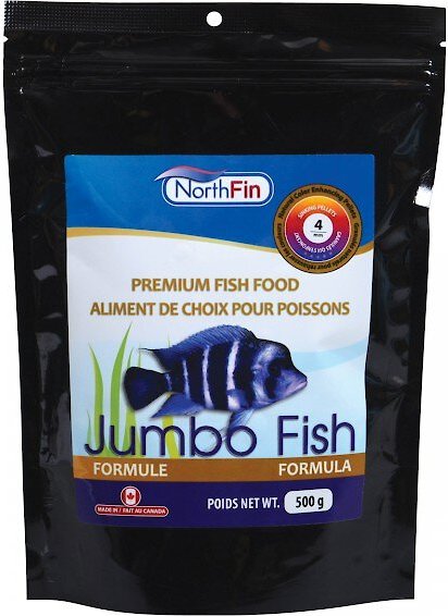 NorthFin Jumbo Formula 4 mm Sinking Pellets Fish Food