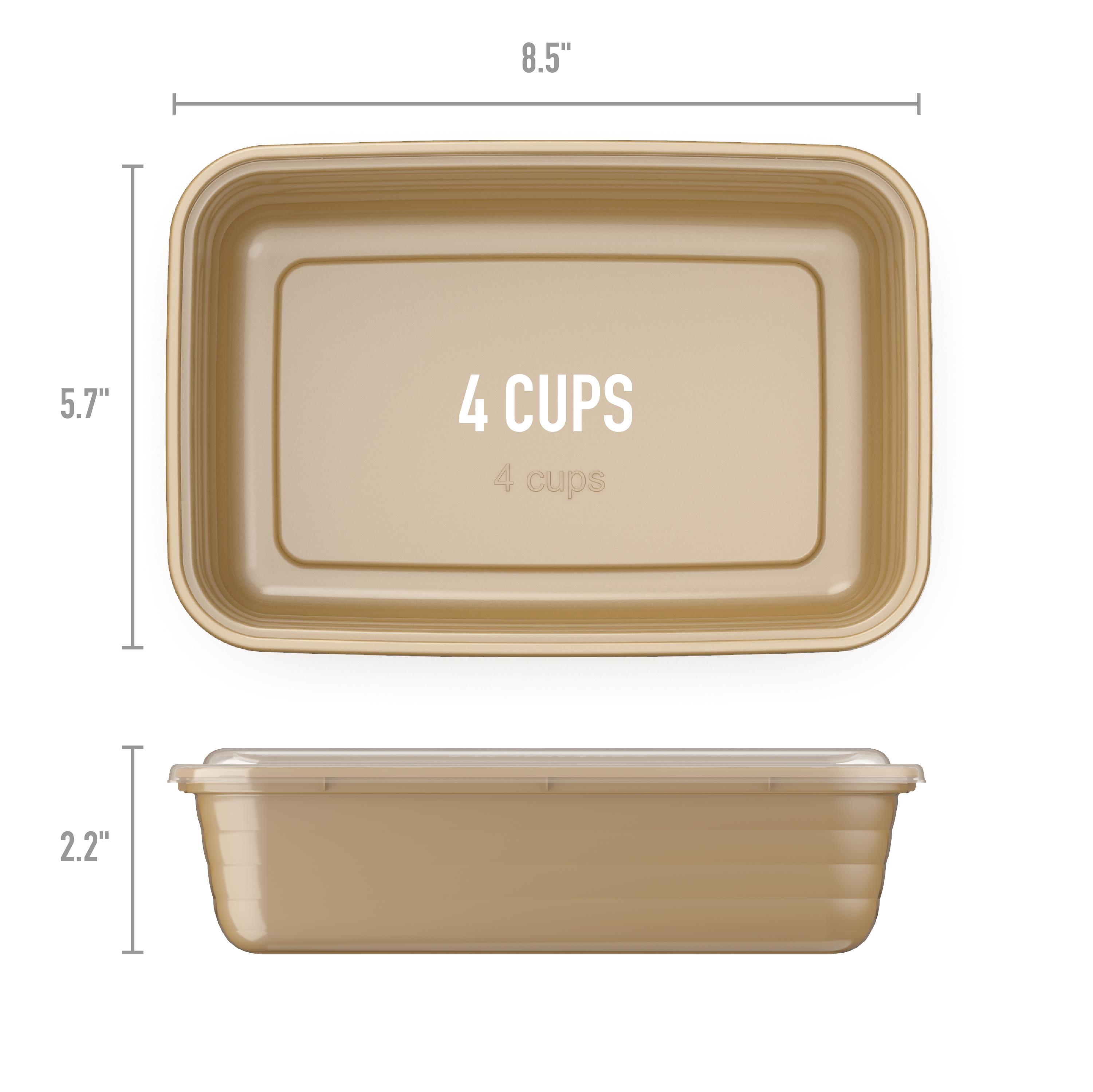 Bentgo Prep 1Compartment Meal Prep Containers