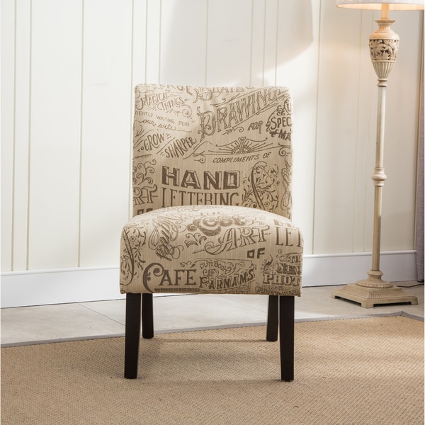 The Curated Nomad Pavilion Upholstered Armless Accent Slipper Chair