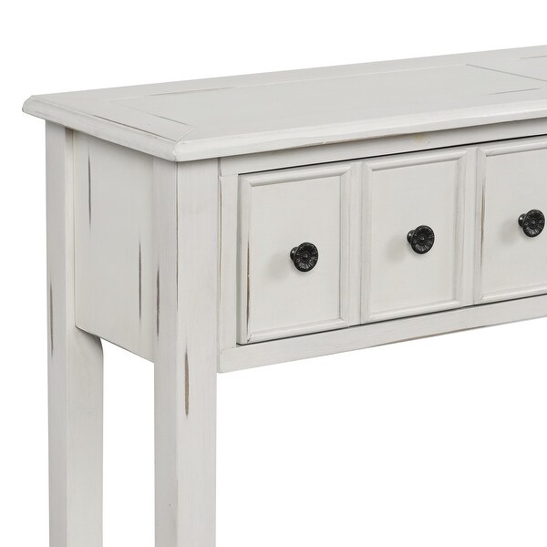 Retro Rustic Entryway Console Table - 60