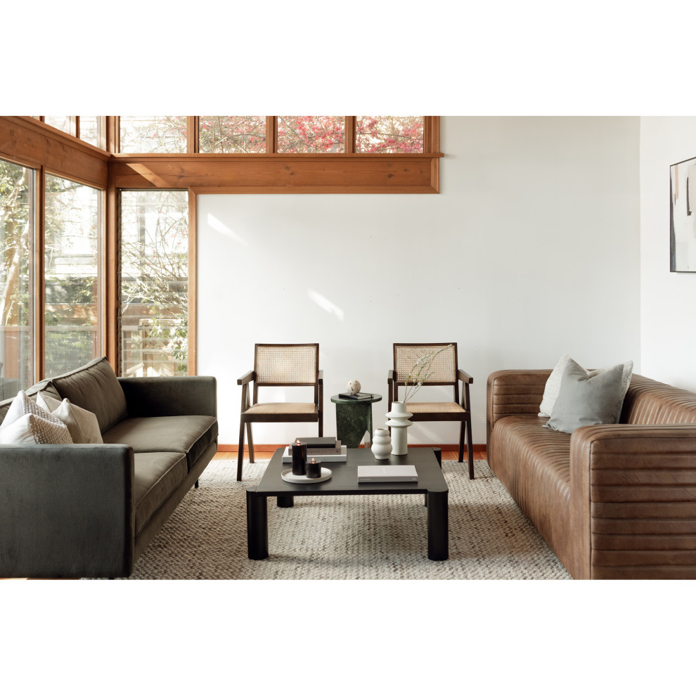 Post Coffee Table   Transitional   Coffee Tables   by Moe  x27s Home Collection  Houzz