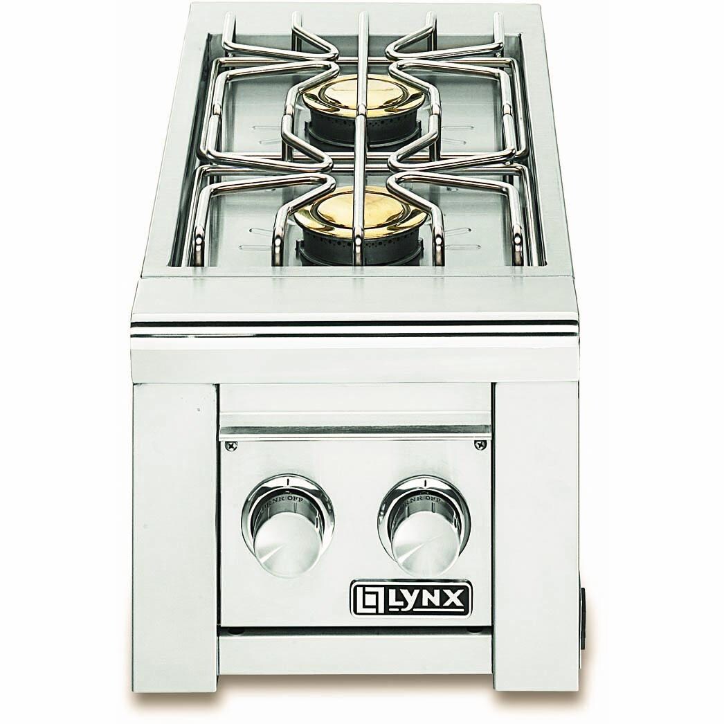 Lynx Professional Built-In Propane Gas Double Side Burner