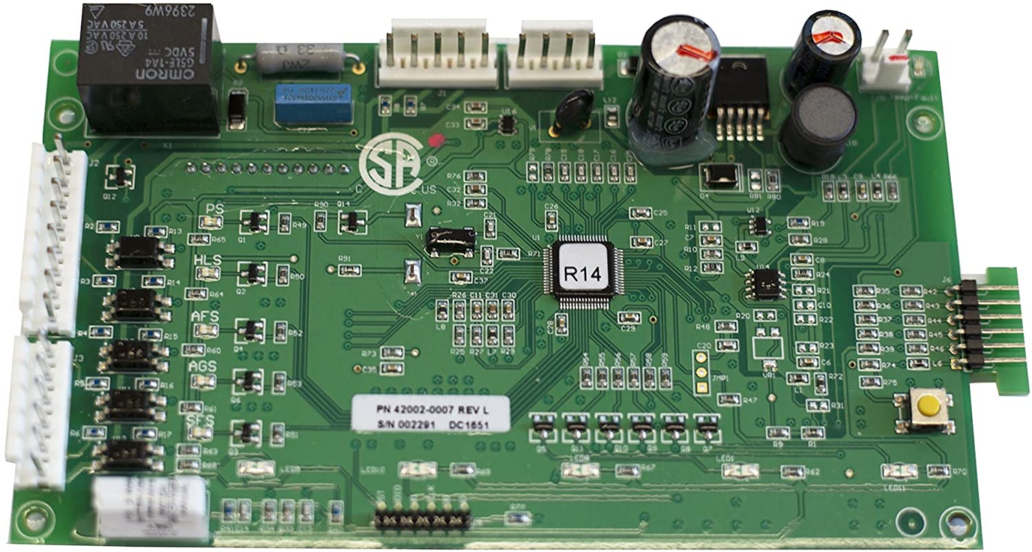 42002-0007S Control Board Kit Replacement NA and LP Series Pool/Spa Heater Electrical Systems