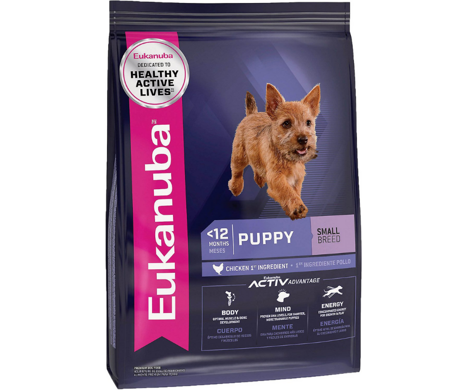 Eukanuba - Small Breed， Puppy Chicken Recipe Dry Dog Food