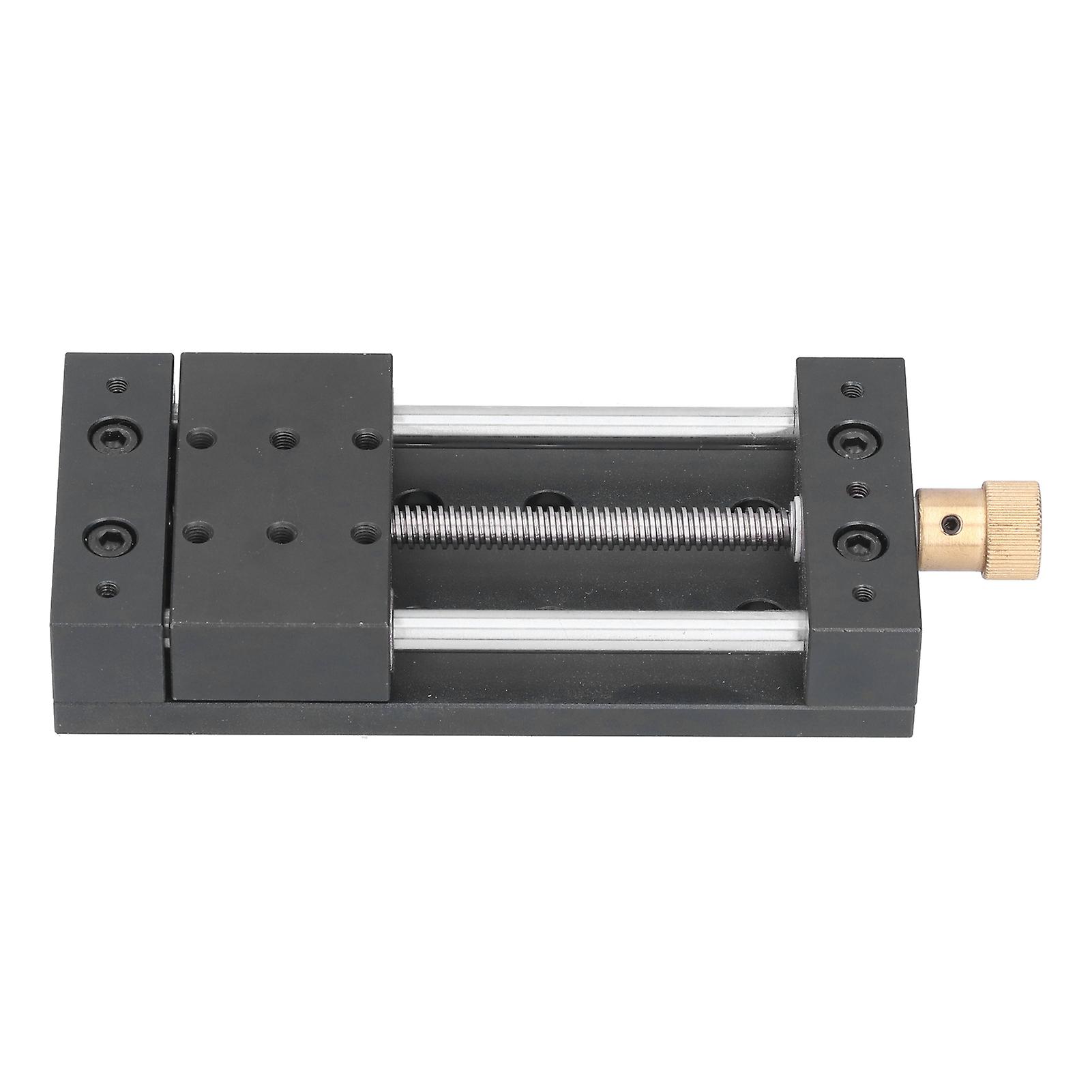 Linear Stage Actuator Manual Sliding Table Aluminium Alloy High Accuracy With Base