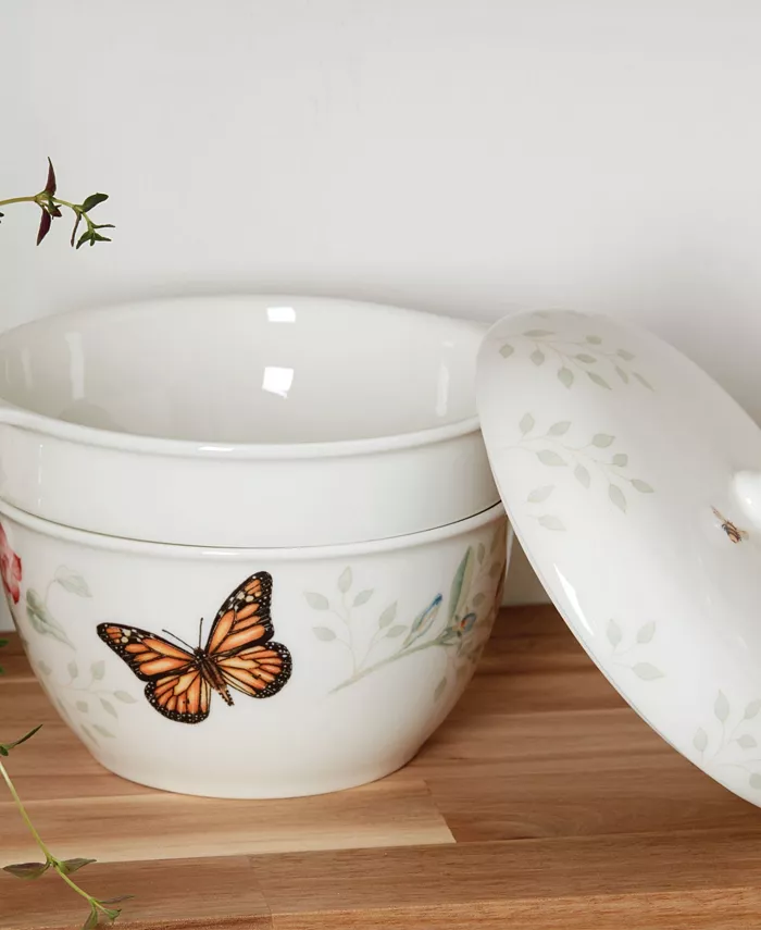 Lenox Butterfly Meadow 3-Piece Stackable Bowl Set