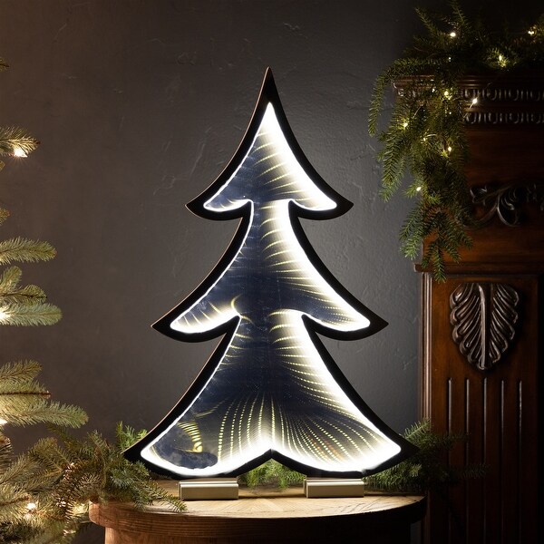 Pine Tree Outline Ekko Light Display 24.5H