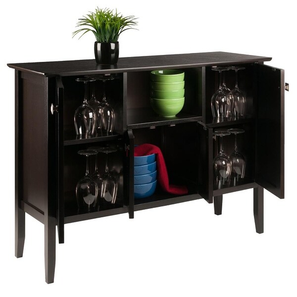 Wood Melba Buffet Cabinet， Sideboard