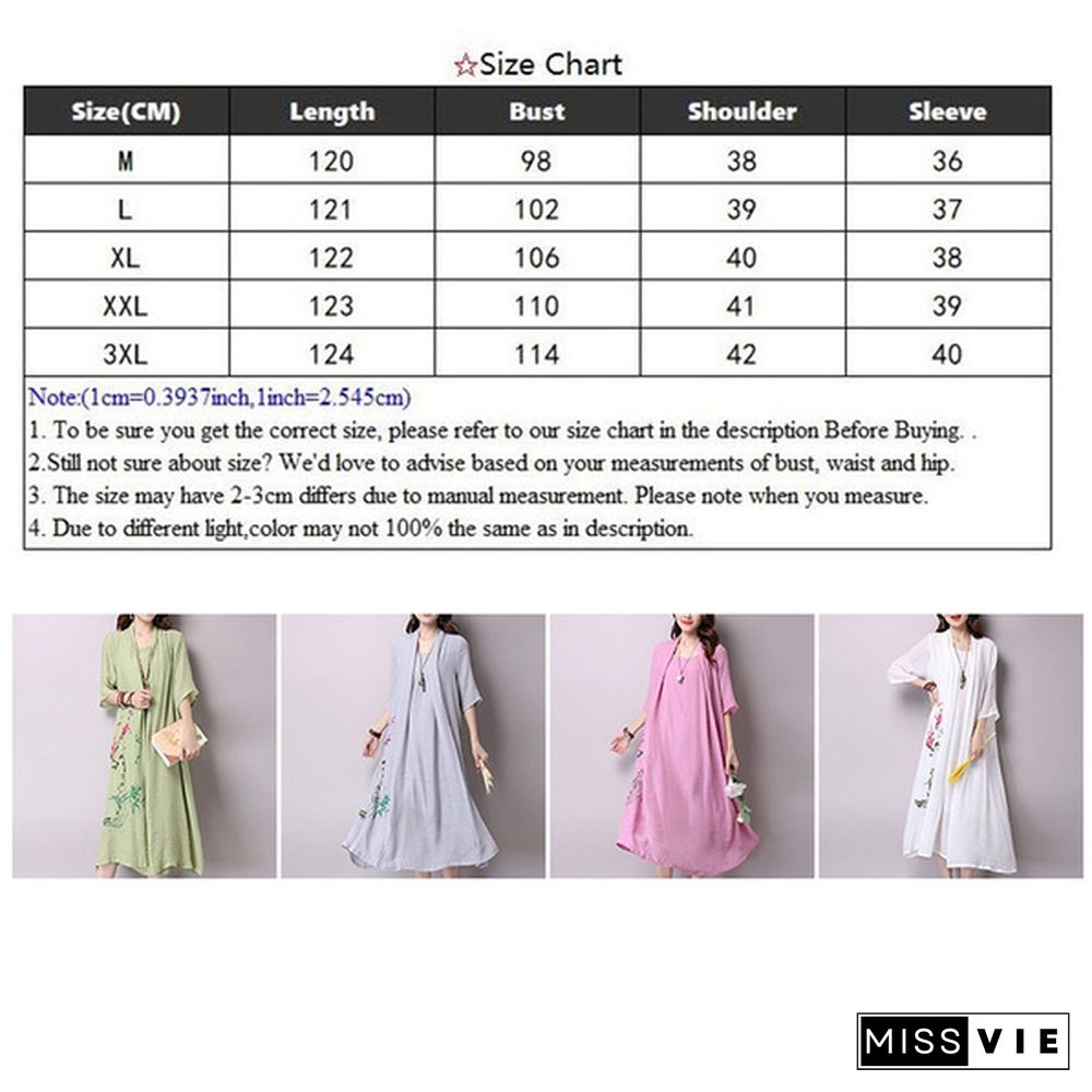 Spring Summer Women's Dress Plus Size Vintage Casual Fashion Half Sleeve Office Elegant One Piece Ladies Fashion Dresses