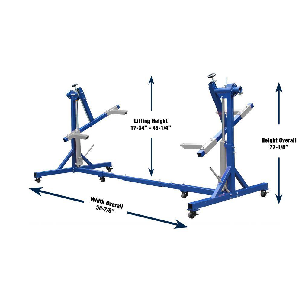 TUXEDO Car Rotator 3000 lbs. Capacity Heavy Duty Design CR-3000