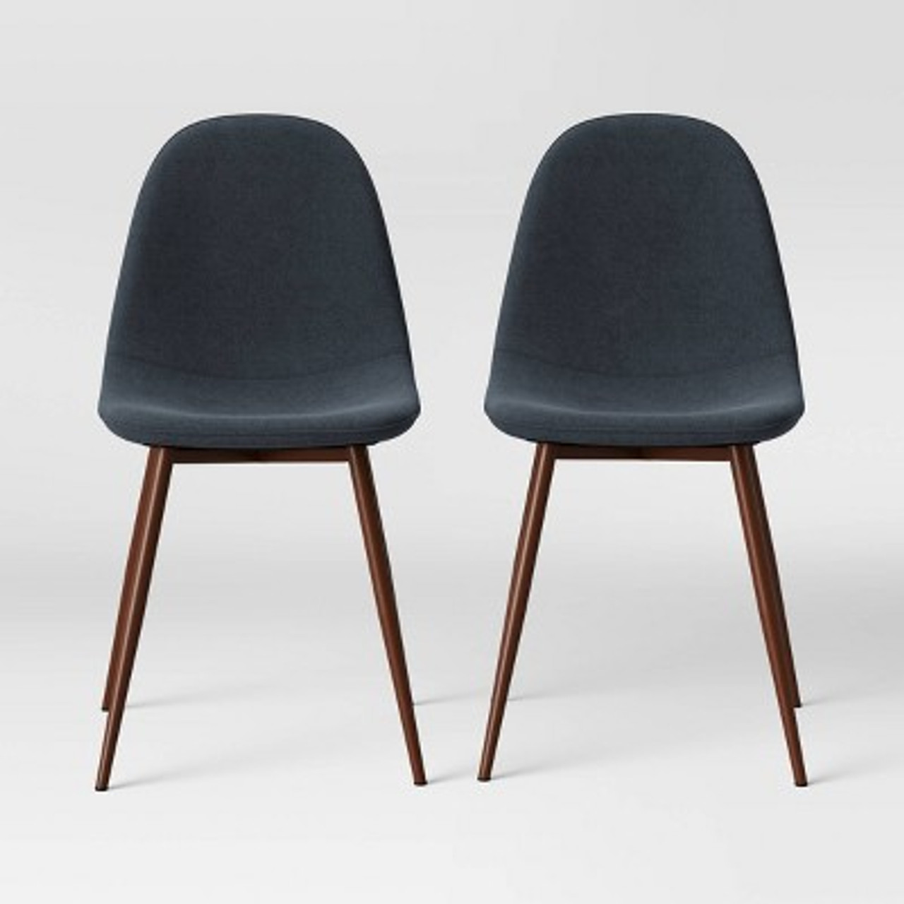 2pc Copley Upholstered Dining Chair Blue - Project 62