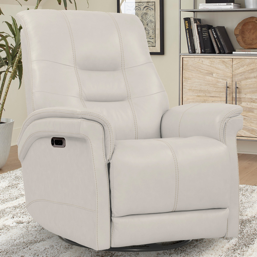 Parker Living Carnegie   Power Cordless Swivel Glider Recliner   Contemporary   Recliner Chairs   by Parker House  Houzz