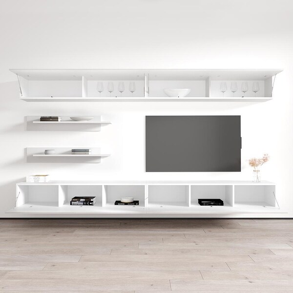 Fly I1 30TV Wall Mounted Floating Modern Entertainment Center