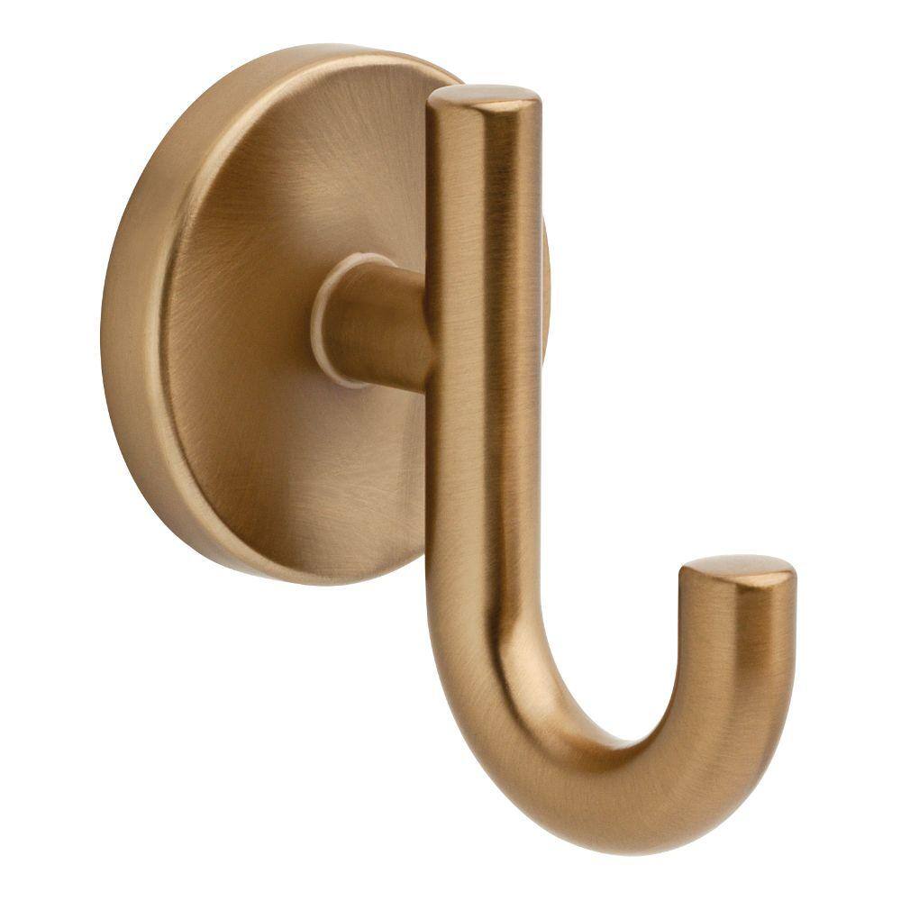 Delta Trinsic Double Towel Hook in Champagne Bronze 75935-CZ