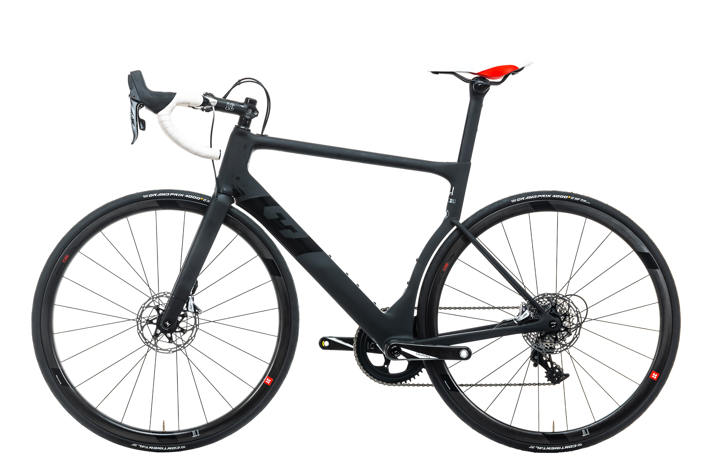 3T Strada Due Team Stealth Force 1 Road Bike - 2020, Large