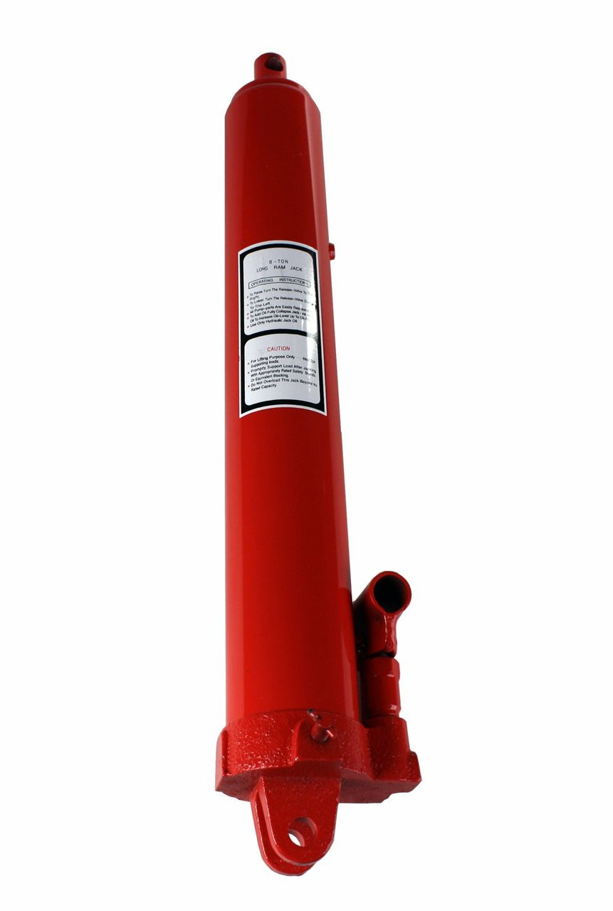 Dragway Tools 8 Ton Hydraulic Long Ram for Cherry Picker Engine Hoist