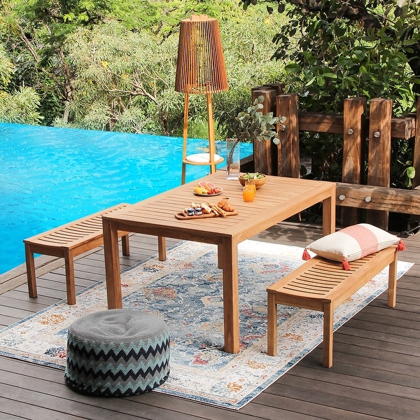 Cambridge Casual Paxton 3piece Teak Patio Dining Set