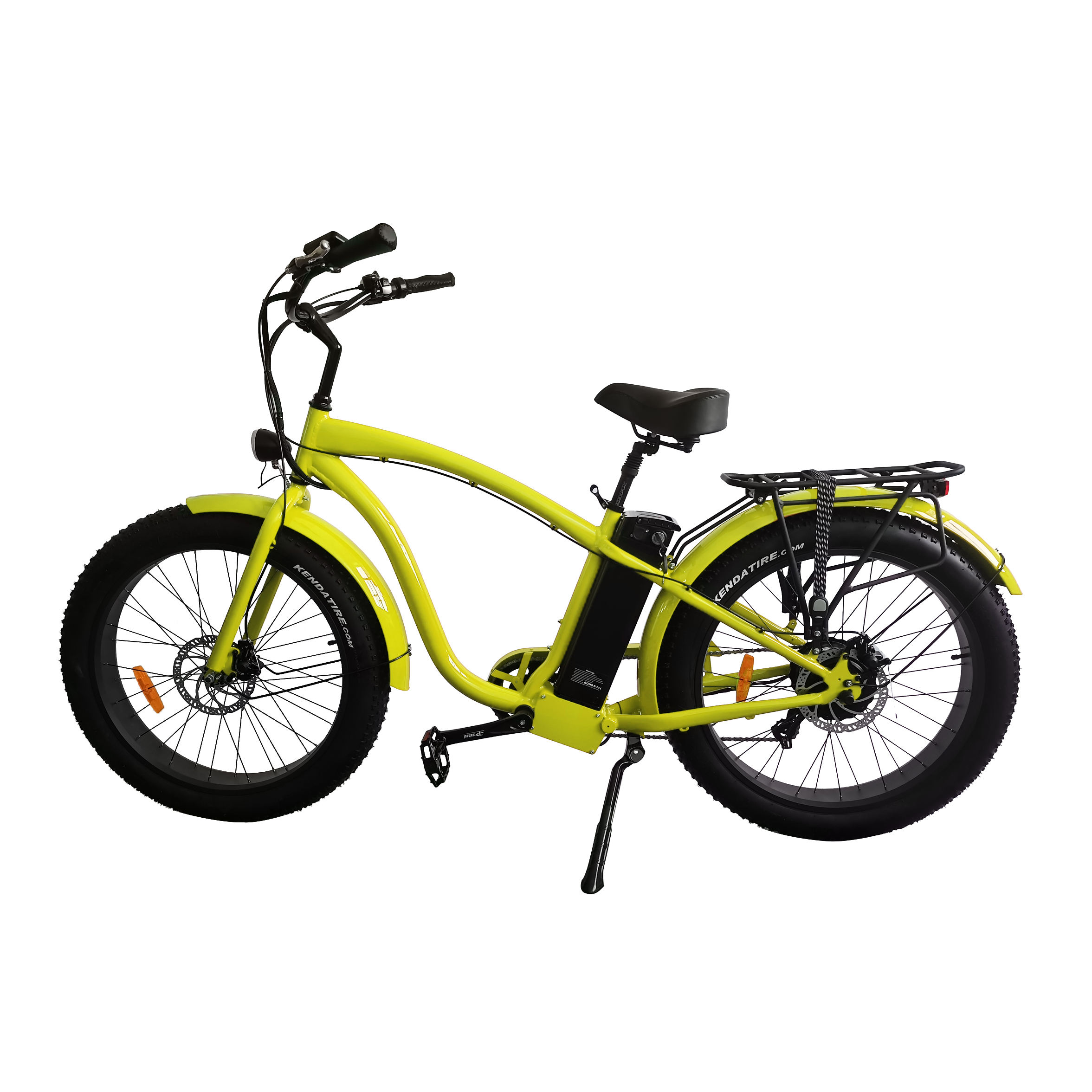 Mid Drive Cargo Ebike 21AH Battery Full Suspension Electric Bike 26 Inch Fat Tire Mountain Bike Electric Cycle