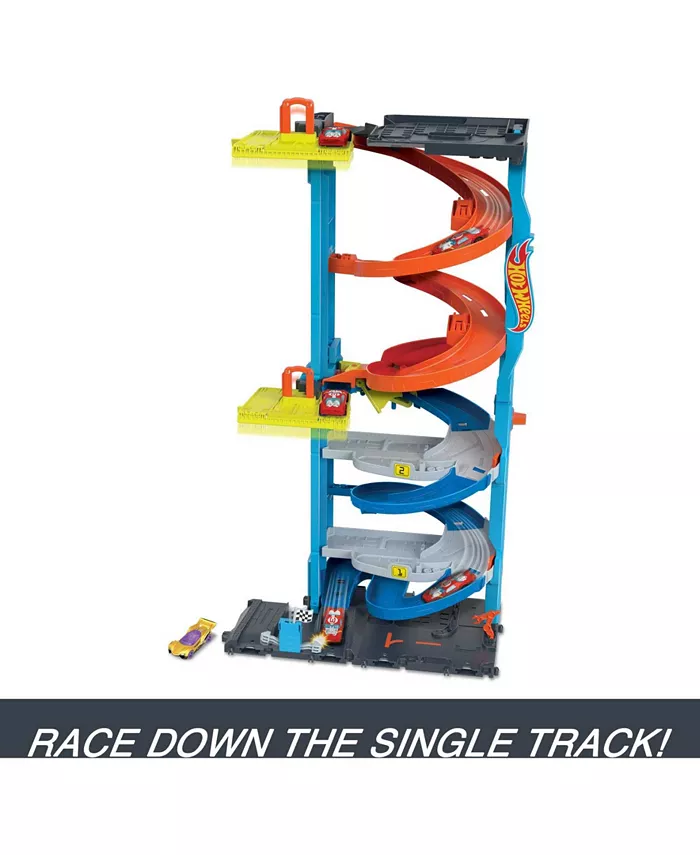 Hot Wheels City Transforming Race Tower Playset