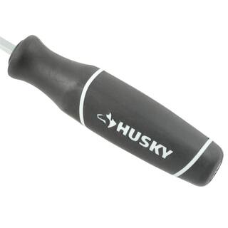 Husky 18 in. x 2-12 in. Slotted Screwdriver 220503440