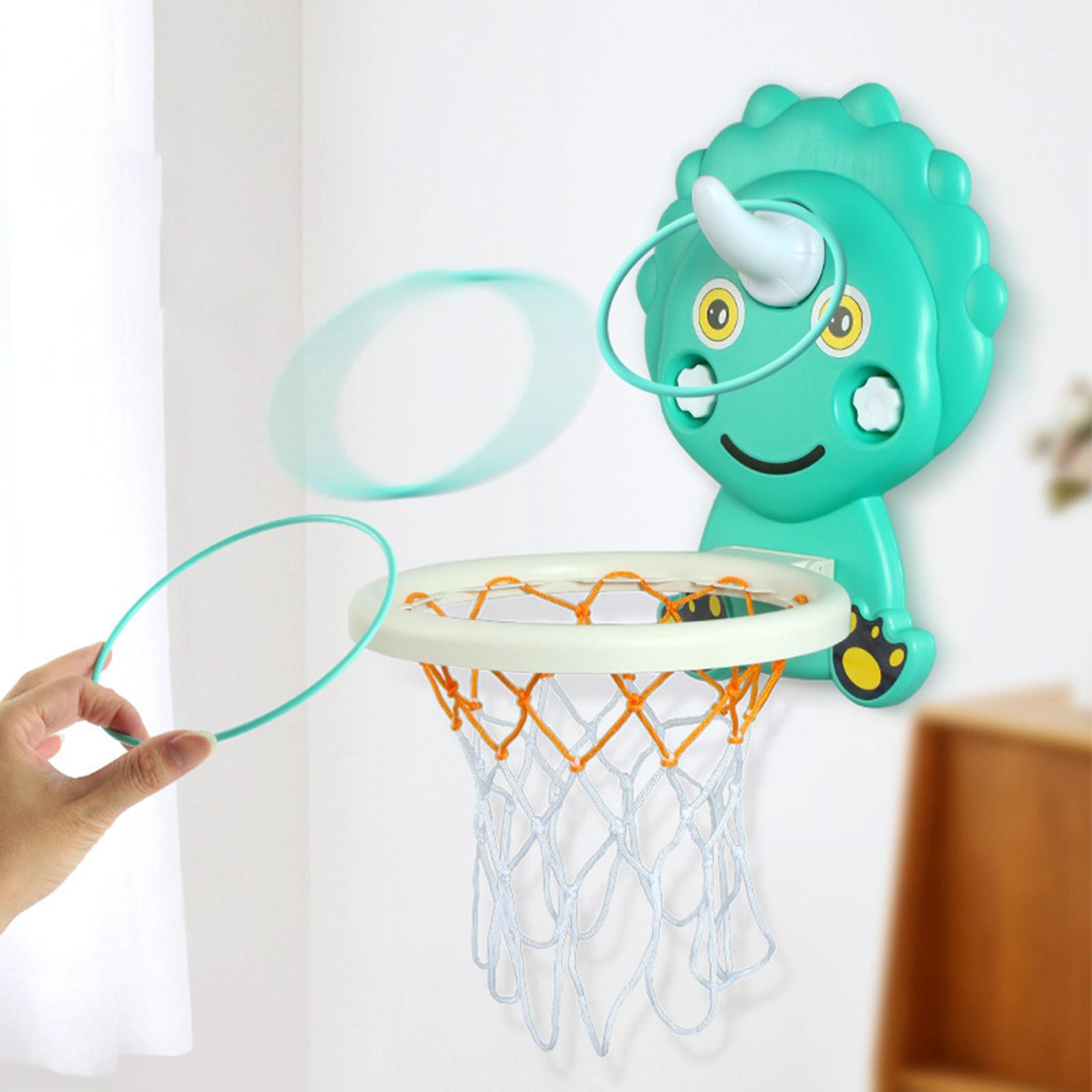 Indoor Mini Basketball Hoop with Accessories Early Educational Toys Basketball Green