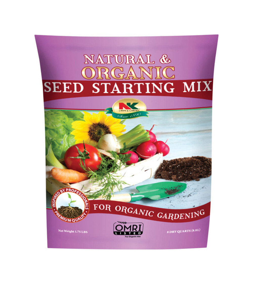 SEED START MIX ORGNC 8QT