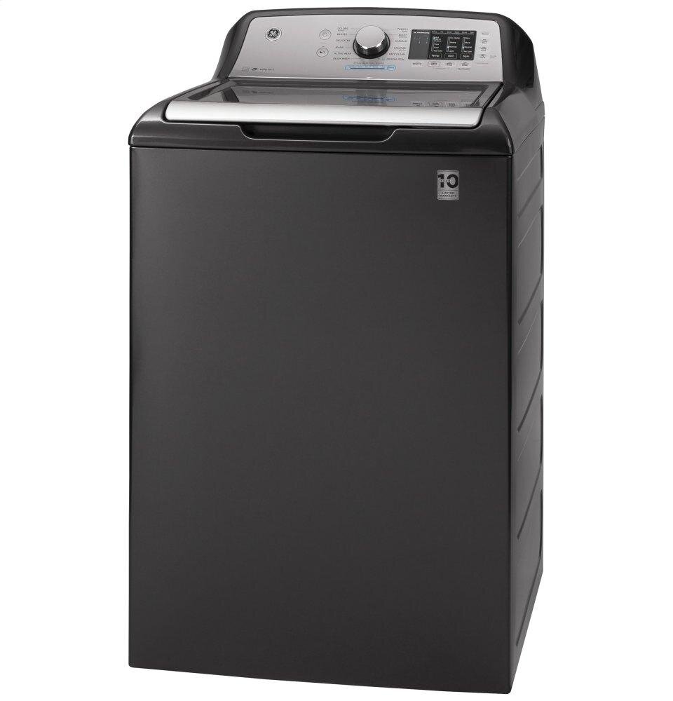 Ge Appliances GTW725BPNDG Ge® 4.6 Cu. Ft. Capacity Washer With Sanitize W/Oxi And Flexdispense™