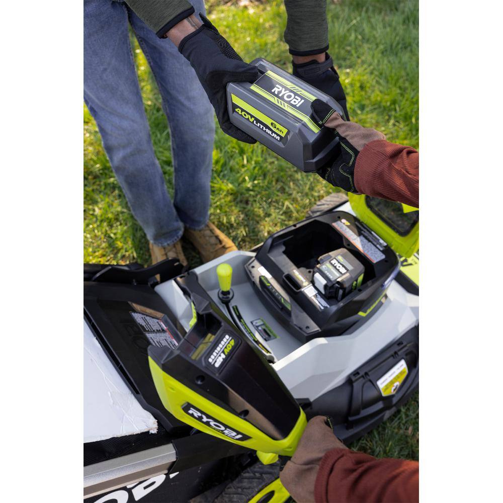 RYOBI 40-Volt 6.0 Ah High Capacity Lithium-Ion Battery OP4060A1