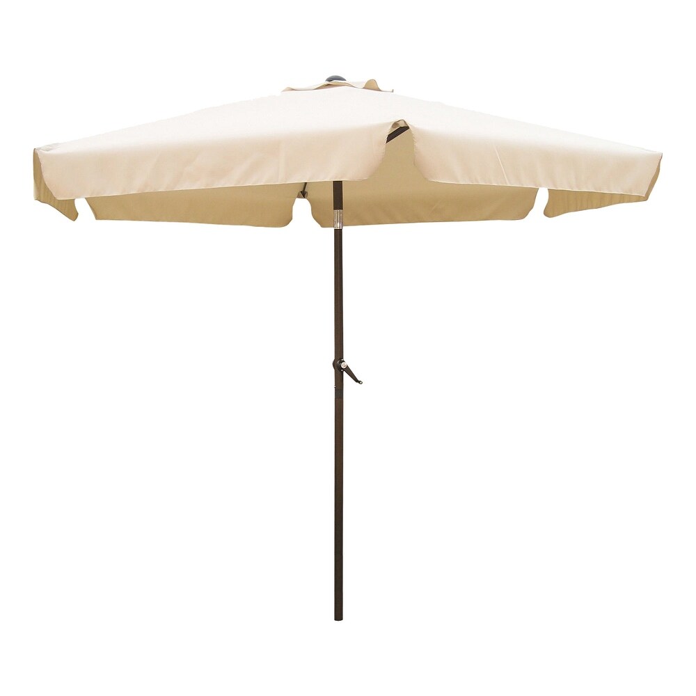 International Caravan St. Kitts 8 ft. Patio Umbrella with Flaps