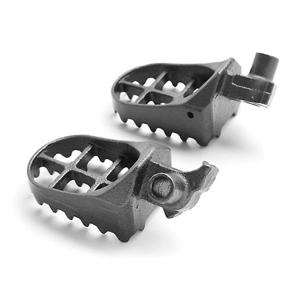 MX Foot Pegs Motocross Dirt Bike Footrests L and R Compatible with 1998-2005 Gas Gas Enducross EC 250