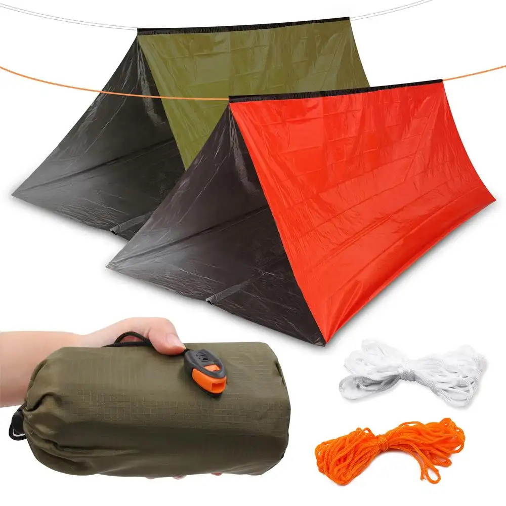 Kongbo Wholesale Outdoor Hiking s Camping Lightweight Mylar Emergency Thermal Survive Foil Heating Blanket Survival