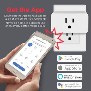 Ematic Smart Wi-Fi Plug (2-Pack) PL220D