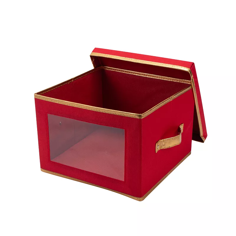 Simplify Holiday Dinner Plate Dinnerware Storage Box