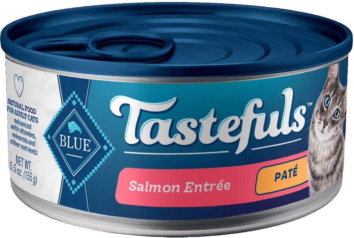 Blue Buffalo Tastefuls Salmon Entrée Pate Wet Cat Food